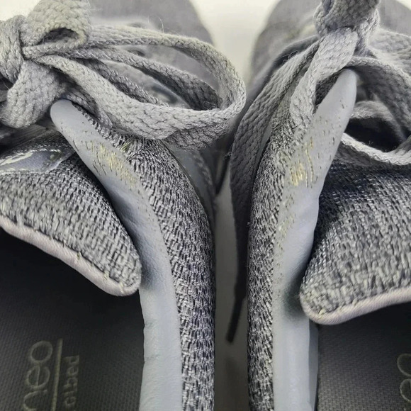 Adidas mens Neo Daily cloudfoam grey sneakers - Picture 4 of 9